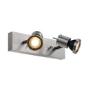 Applique / Plafonnier Asto 2 - GU10 - Alu brossé - IP20 - SLV