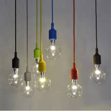 Suspension Pendula Silicon - E27 - Jaune - Belucca