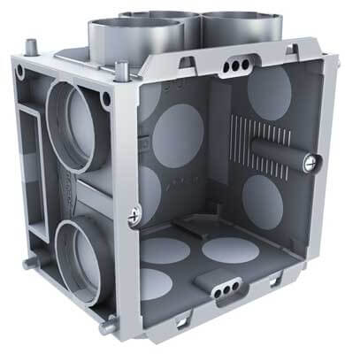 Boîte d'encastrement étanche à l'air B45+ - 10 pièces - Reddy