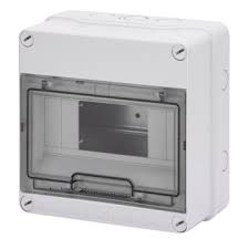 Coffret - 8 modules - IP55 - Apparent - Gewiss