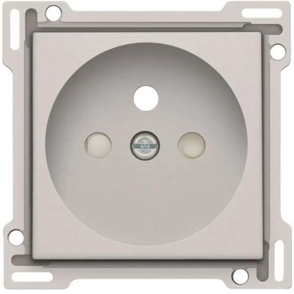 Enjoliveur prise avec terre - Light Grey - Niko