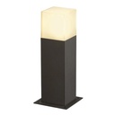 Borne Grafit SL30 - Fixe - 30cm - E27 - 11W - IP44 - 230V - Anthracite - SLV