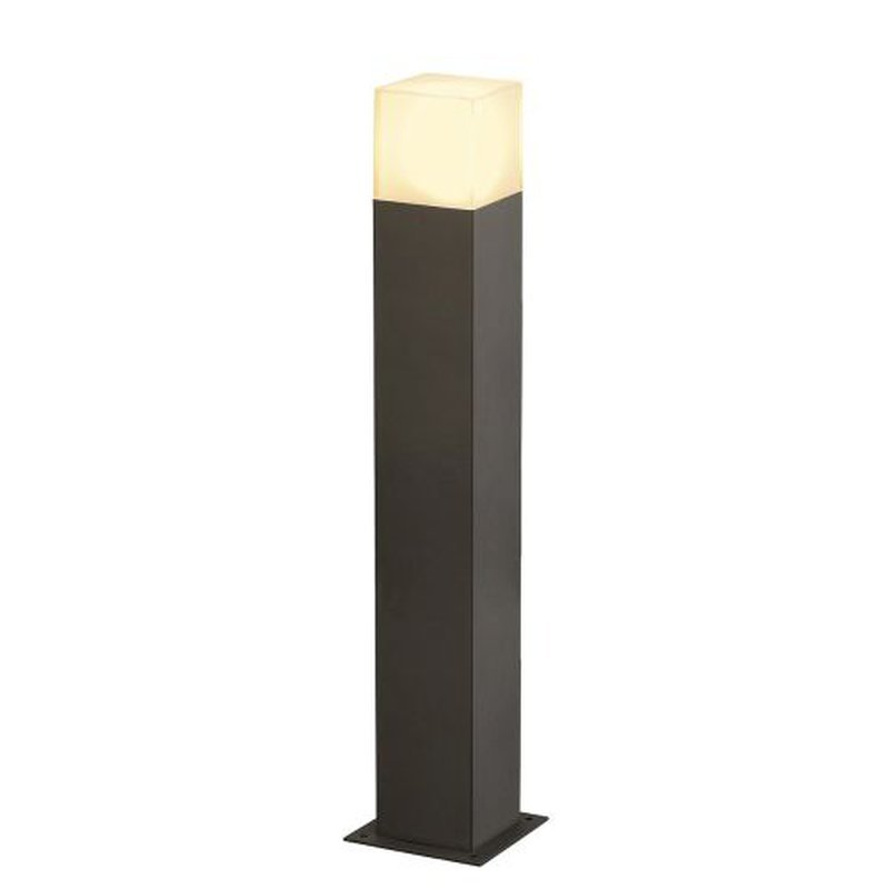 Borne Grafit SL60 - Fixe - 60cm - E27 - 11W - IP44 - 230V - Anthracite - SLV