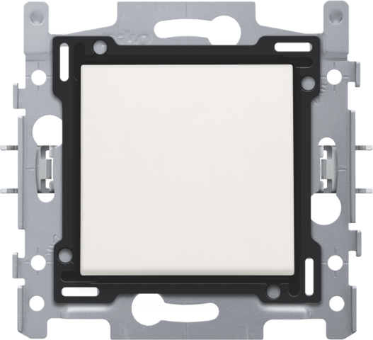 Interrupteur unipolaire 10A - Quick connect - White - Niko
