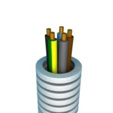 [FX5G4-ECA-D20-R50] Tube annelé précâblé VOB 5G4mm² - Ø20mm - Rouleau 50 mètres