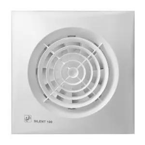 [SPSILENT100CHZ] Extracteur d'air Silent 100CHZ avec hygrostat et temporisation - Blanc - Soler et Palau