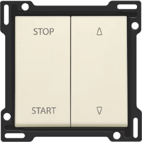 [NIK100-65905] Manette pour bouton poussoir pour volet - Crème - Niko