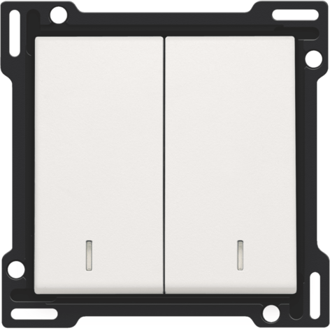 [NIK101-61507] Manette double avec témoins - White - Niko