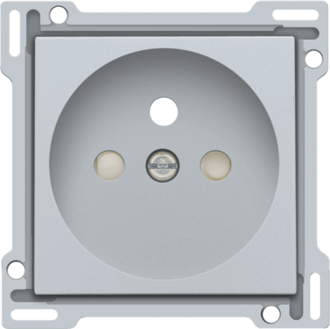 [NIK121-66601] Enjoliveur prise avec terre - Sterling - Niko