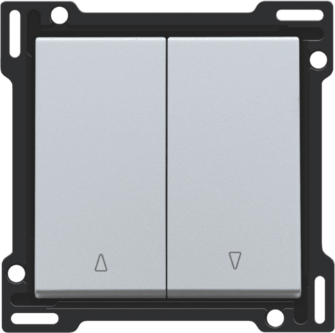 [NIK121-65905] Manette pour bouton poussoir pour volet - Sterling - Niko