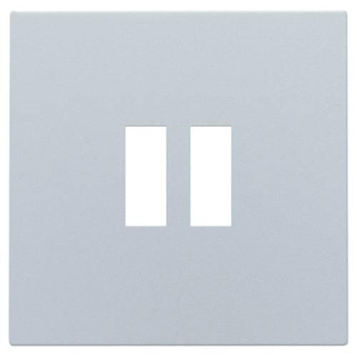 [NIK121-69801] Enjoliveur pour prise audio - Simple - Sterling - Niko