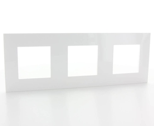 [LEG741103] Plaque triple horizontale - Entraxe 71mm - Valena Next - Blanc - Legrand