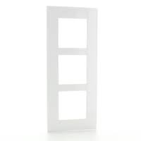 [LEG741109] Plaque triple verticale - Entraxe 57mm - Valena Next - Blanc - Legrand