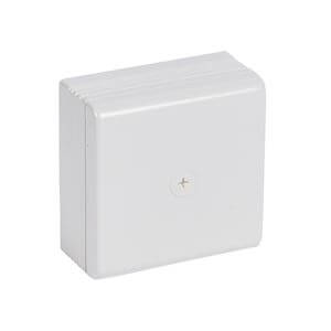 [LEG030316] Boîte de dérivation 75x75mm - pour moulure DLP - Blanc - Legrand