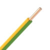 [H07VU2.5VJ-ECA-R100] Fil VOB rigide 2,5mm² - Vert/Jaune - Rouleau de 100 mètres