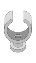 [PGL370147] Collier simple nylon gris pour tube PVC 20mm - 100 pièces - PGL