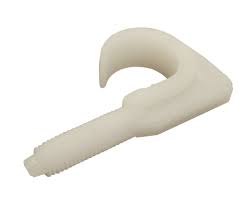 [GSV601620] Attache simple PVC chevillée Ø6mm pour tube 16 et 20mm - 200 pièces - GSV