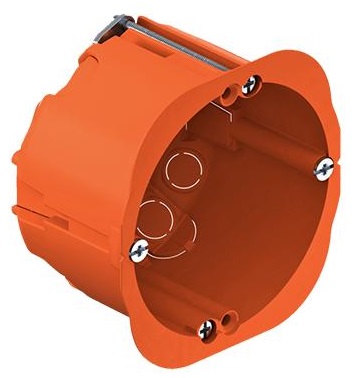 [HEL5011] Boîtier simple pour cloison creuse H.47mm Helia O-range