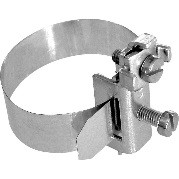 [TERRE32] Collier de mise à la terre de 190mm pour tuyau de 18 à 48mm