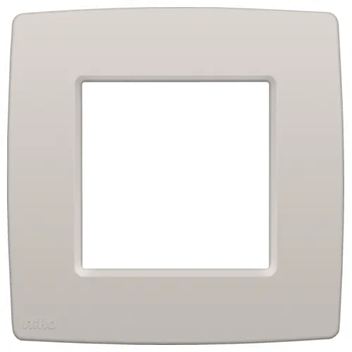 [NIK102-76100] Plaque simple - Original Light Grey - Niko