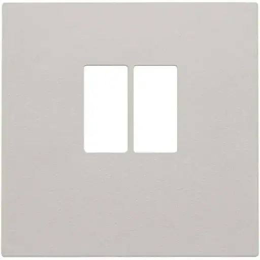 [NIK102-69801] Enjoliveur pour prise audio - Simple - Light Grey - Niko