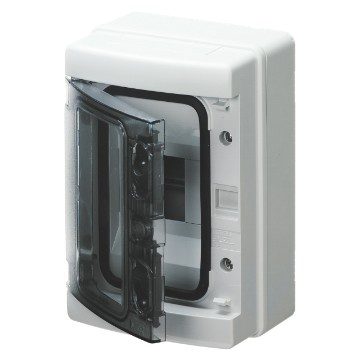 [GW40101] Coffret apparent 4 modules IP65 sans bornier - Gewiss
