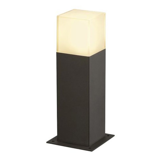 [SLV231215] Borne Grafit SL30 - Fixe - 30cm - E27 - 11W - IP44 - 230V - Anthracite - SLV