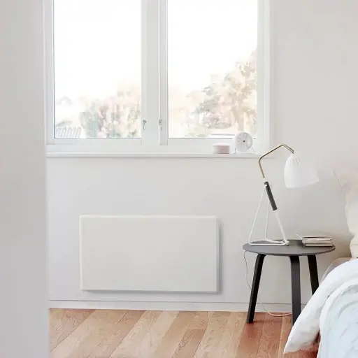[A0017201] Radiateur électrique Bali - Fixe - 1.000W - 230V - Blanc - Nobo