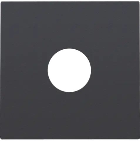 [NIK122-69102] Enjoliveur prise TV simple - Anthracite coated - Niko