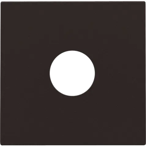 [NIK124-69102] Enjoliveur prise TV simple - Brown coated - Niko